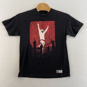 WWE Daniel Bryan T-Shirt Men's Black Large 100% Cotton‎ Crew Neck Short Sleeve